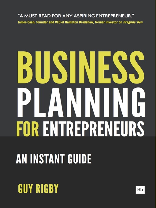 Cover image for Business Planning For Entrepreneurs